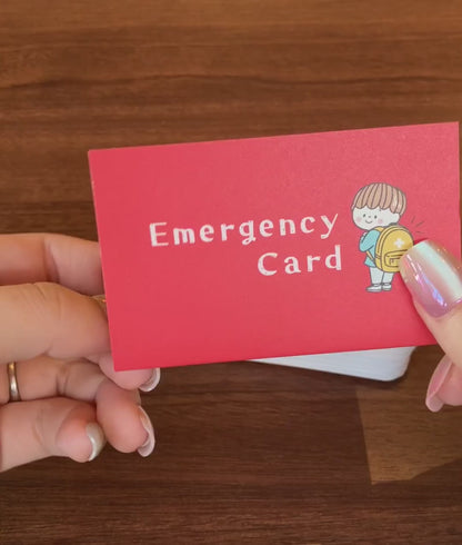 【防災・防犯】あんぜんカード | 41枚 | PDF・小冊子36P・避難カード付き